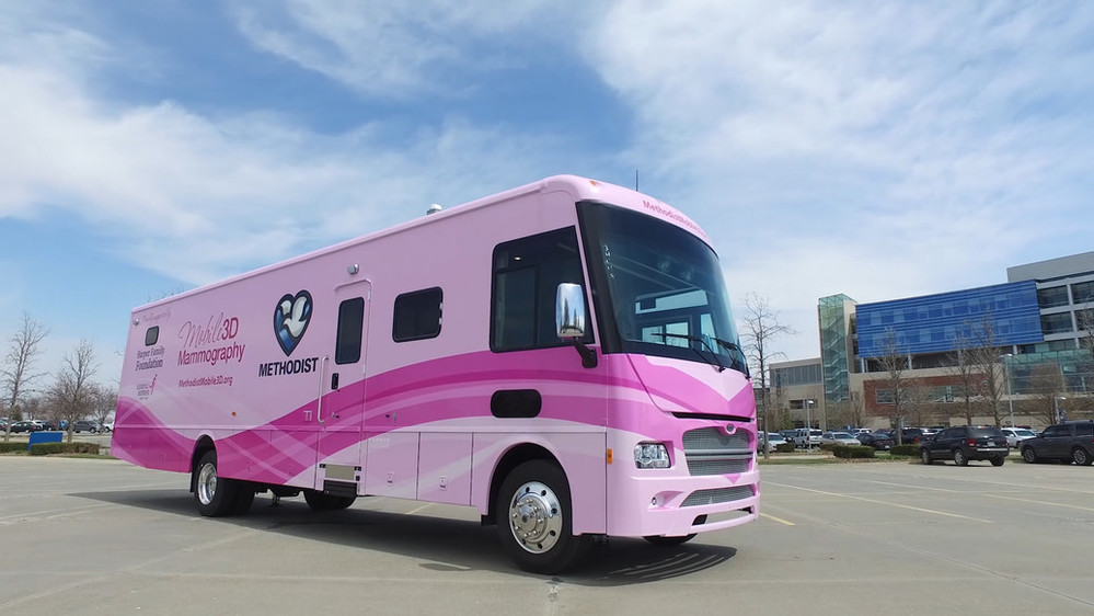 Methodist Mobile 3D Mammography coach