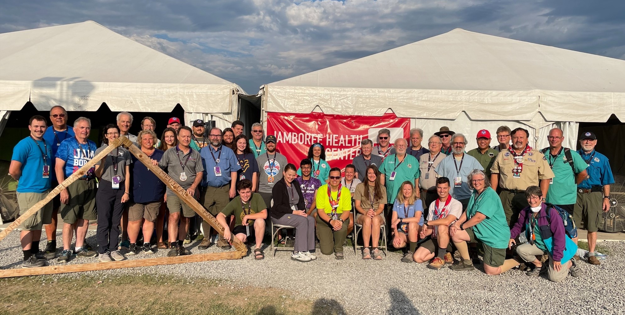 Jamboree volunteers