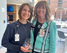 Nebraska Methodist College's Kiley Petersmith receives Nurses – Heart of Healthcare award