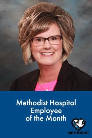 Brenda Anderson Methodist Hospital Employee of the Month