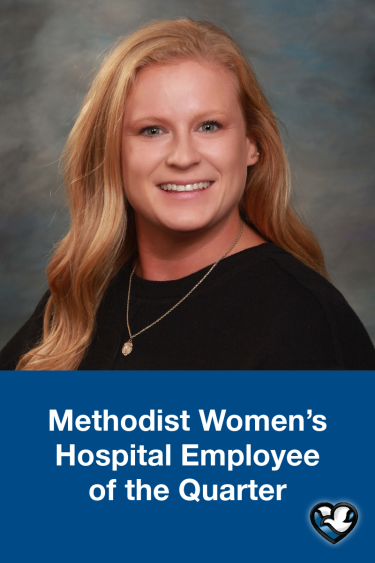 Laurene Yuskevich Methodist Women's Hospital Employee of the Quarter