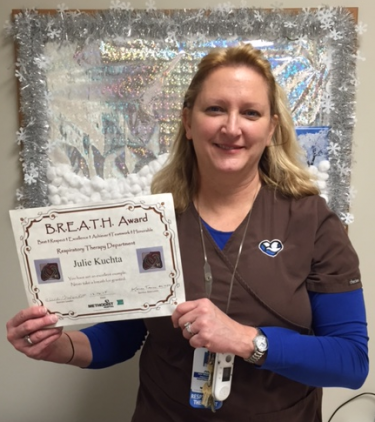 Image for post: BREATH Award Winner: Julie Kuchta, RRT