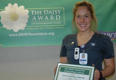 Image for post:  Sarah Noordam Is March DAISY Award Winner