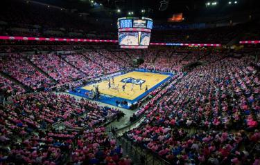 Image for post: Creighton vs. Cancer Pink Out Event a Big Success