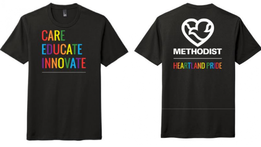 Methodist Health System Pride shirt