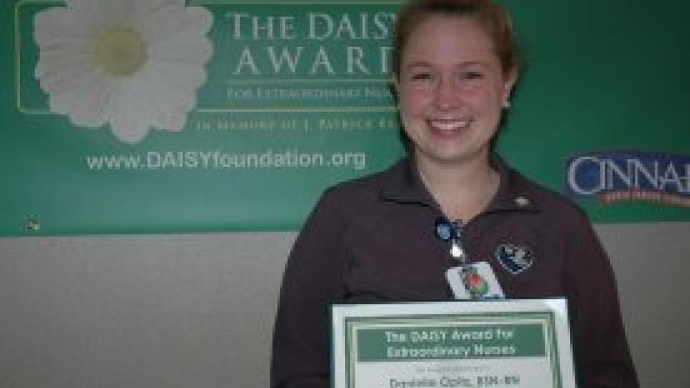 Image for post: Danielle Opitz Is September DAISY Individual Award Winner