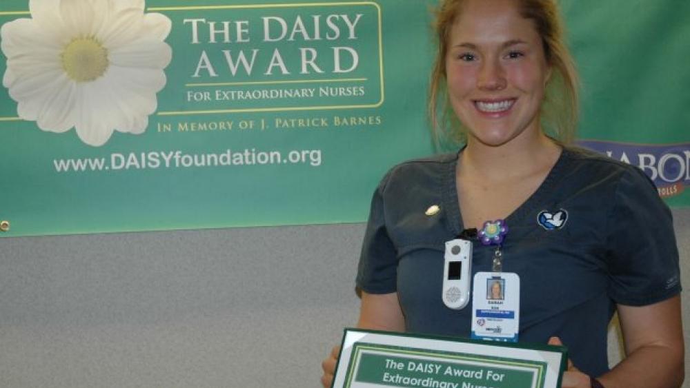 Image for post:  Sarah Noordam Is March DAISY Award Winner