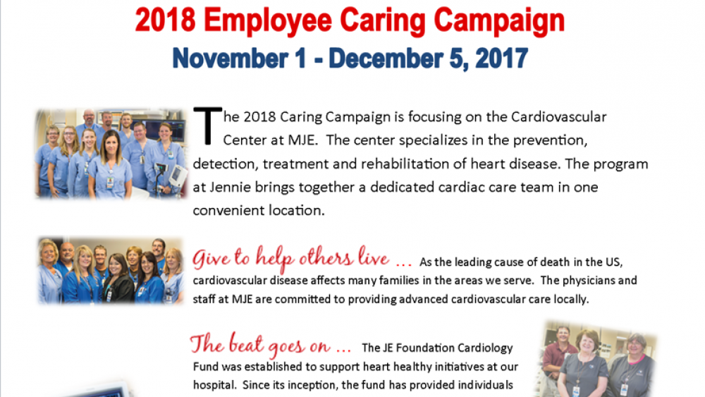 Image for post: Methodist Jennie Edmundson Employee Caring Campaign Kicks Off Today, November 1